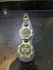 Vintage Horse Brass - Thistle