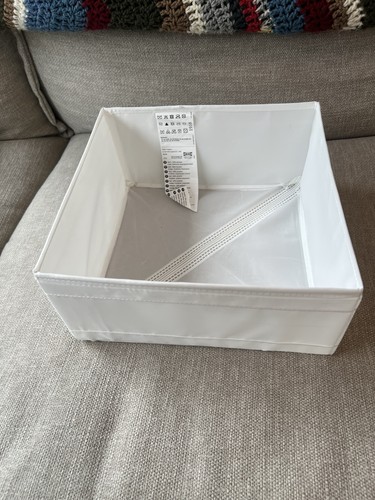 Ikea skubb box - ikea, white