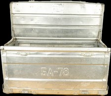 Military Yugoslavian Aluminum Bread Box ,like Zarges.