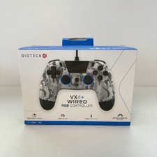 Gioteck VX4 Wired USB Gaming Controller For PlayStation4 PS4 - Dark Grey Camo