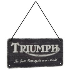 TRIUMPH WORKSHOP SIGN GENUINE