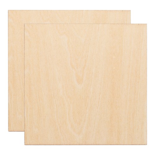 2pcs 3mm basswood - 2pcs, plywood