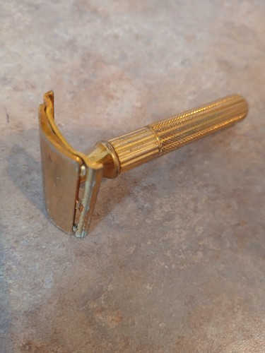 Vtg 1940s gillette fat handle - vtg,