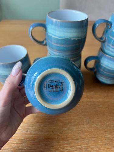 Denby azure coast large curve - azure,