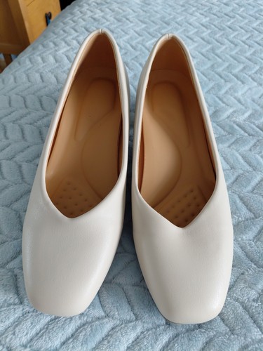 Cream shoes size - shoes, brand