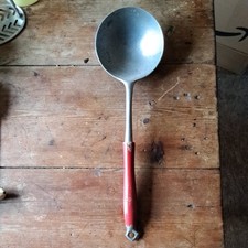 Vintage Aluminium and Wood