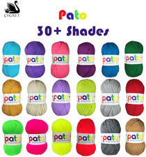 Cygnet Pato DK Knitting Wool / Yarn Double Knitting Knit 100g Ball - 34 Shades