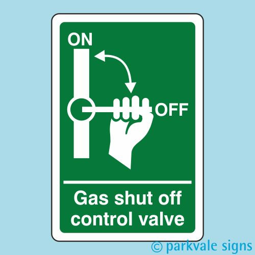Gas shut off control - control, valve