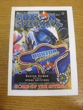 29/04/2007 Speedway Programme: Buxton Hitmen v Stoke Spitfires [Conference Troph