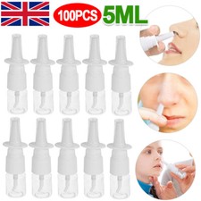 100 X 5ml Mini Empty Plastic