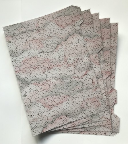 Filofax organiser dividers - organiser,