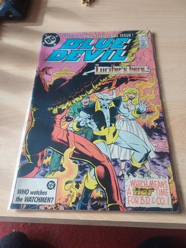 Blue devil issue comics - blue,