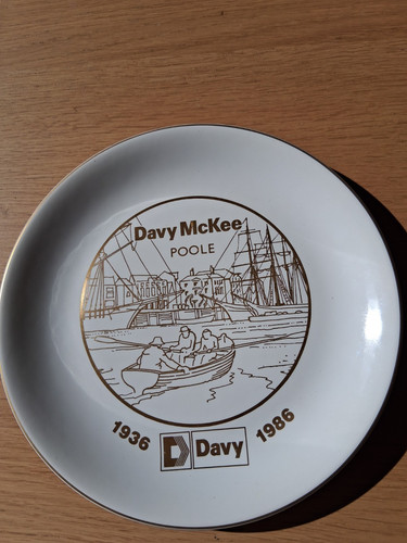 Vintage poole pottery plate - vintage,