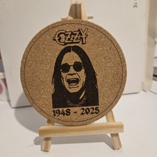 Ozzy Osbourne commemorative Coaster Plaque