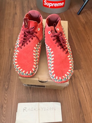 Nike air footscape woven - footscape, red