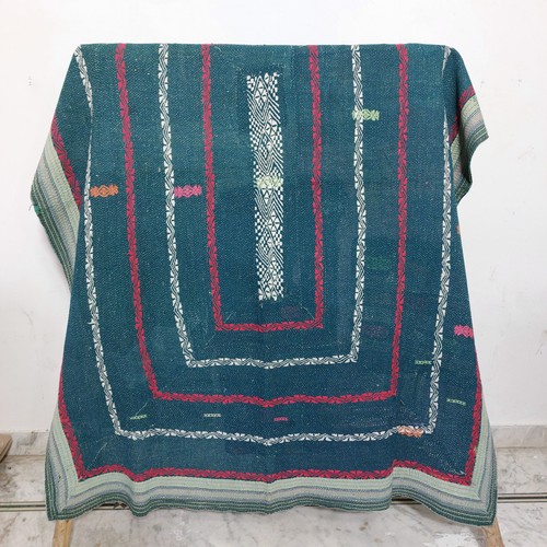 Vintage kantha quilt handmade - vintage,