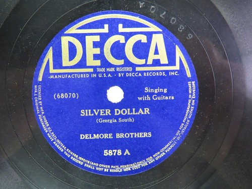 Delmore brothers decca - delmore, 5878