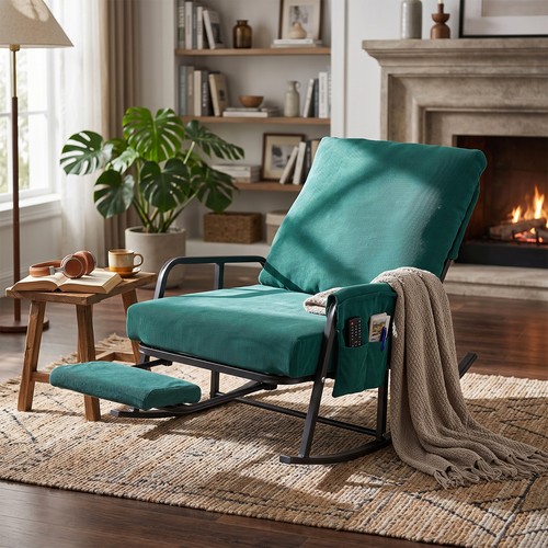 Metal frame rocking chair - metal,