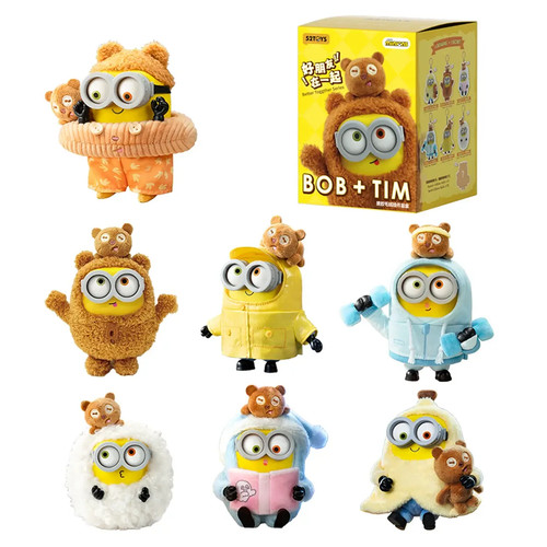 Minions plush keyring blind - plush,
