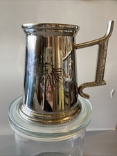 Bullseye Bully Original Stainless Steel Tankard Classic 80s TV Show Memorabilia