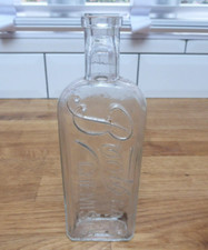 Antique Clear Glass Boots Cash