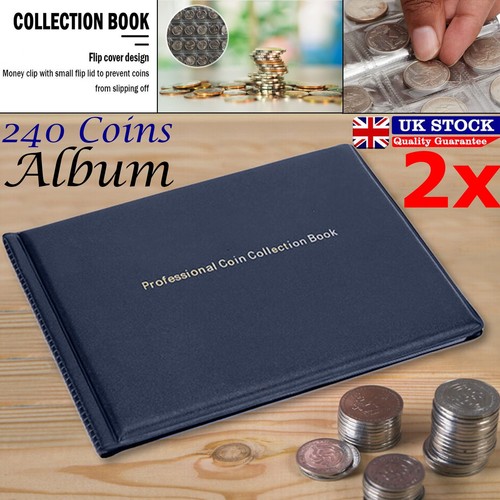 240 coin collection - 2x,