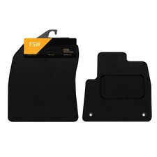 Fits Peugeot Rifter 2018-Onwards Fully Tailored Carpet Car Floor Mats Black 2pc