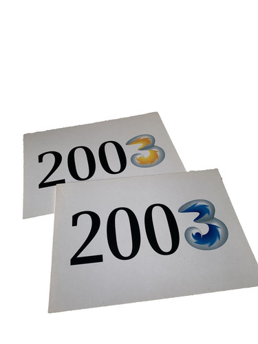 Advertising postcards 2003 - advertising, 3