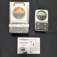 Peterson Stomp Classic StroboTuner VSSC Pedal Tuner ±0.1 Cent Accuracy