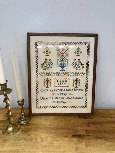 1935 sampler needlework - 1935,