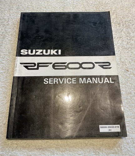 Factory suzuki rf600r workshop - factory,