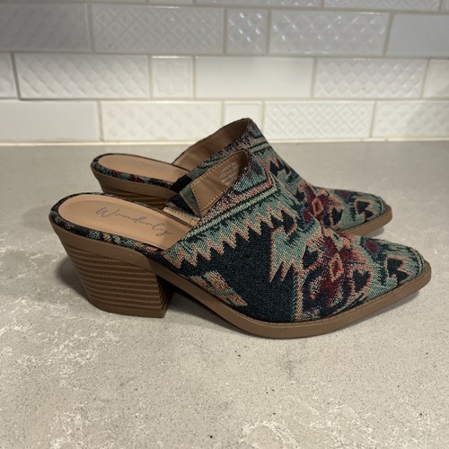 Wonderly lasso heelsmules slip - lasso,