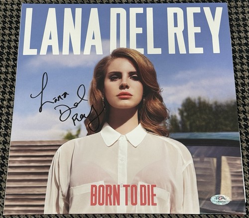 Lana del rey signed autograph - del,