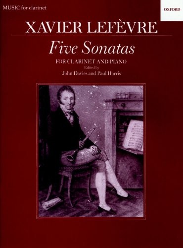 Five sonatas for clarinet - sonatas, &