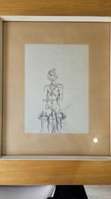 Alberto Giacometti Seated Woman Print