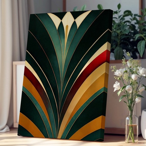 Art deco design canvas - design,