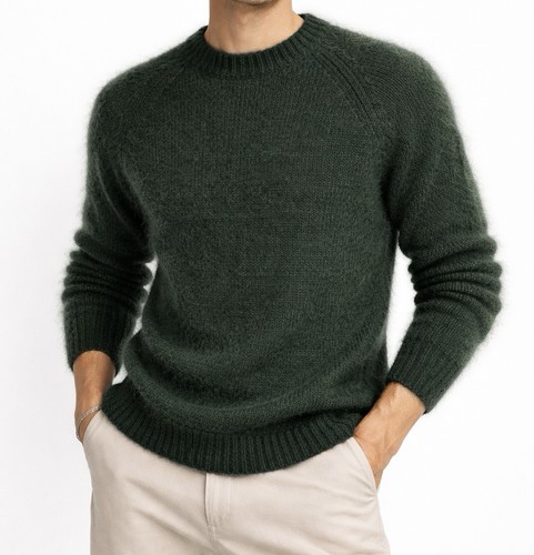 Topman dark green mohair - topman’,