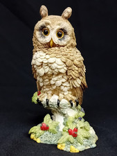 Border Fine Arts 'Tawny Owl' Figurine. Height 7.5". 850gms. Good Condition.