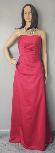 Women red sheen - women, strapless