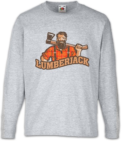 Lumberjack kids long sleeve - kids,