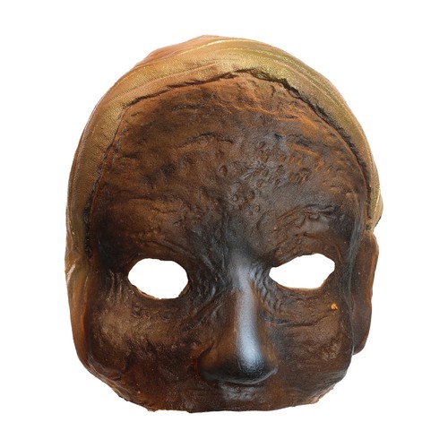 Egyptian mummy mask - mummy, half