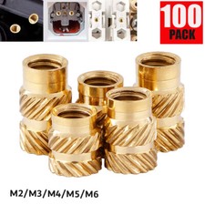 100PCS M3 x 5.7mm Threaded