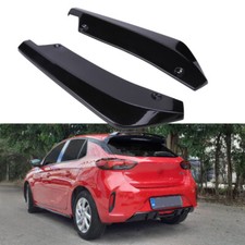 Rear Splitter Diffuser Bumper Spoiler Wrap Angle Body Kit For Vauxhall Corsa VXR