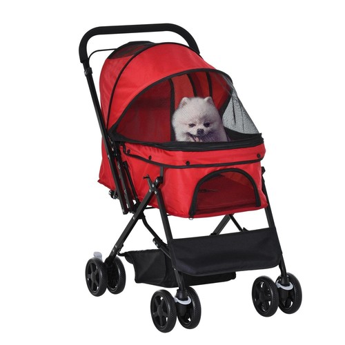 Pawhut pet stroller - pawhut, dog