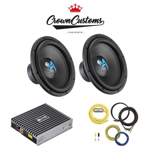 1000w twin bass - 12",