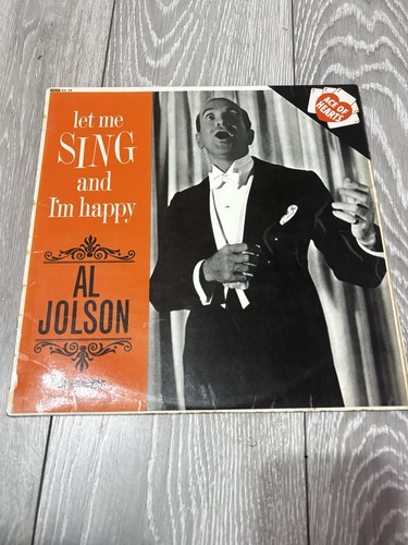 Jolson let me sing and - -,