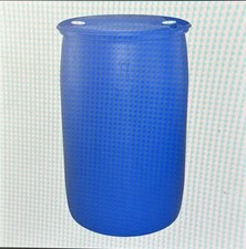 Water Tank 120 Litre Tight Head Blue Plastic Drum Container