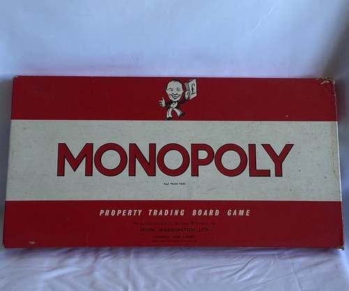 Monopoly board game 1961 - monopoly,