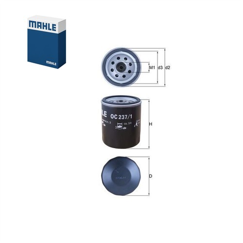 Mahle engine oil filter fits - engine,