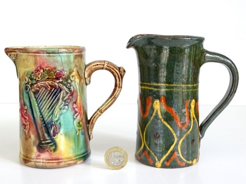 Antique irish majolica - 2,